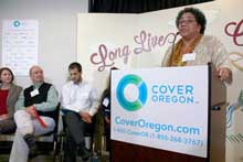 Cover Oregon launch