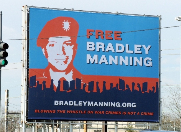 Free Bradley Manning poster