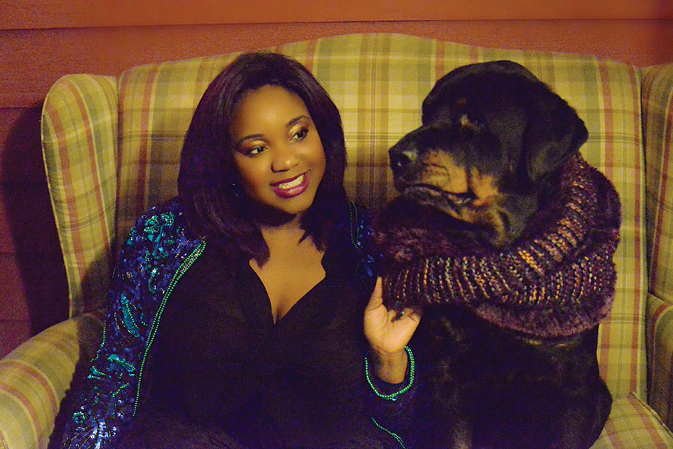 Dr. Jasmine Streeter and Sheba