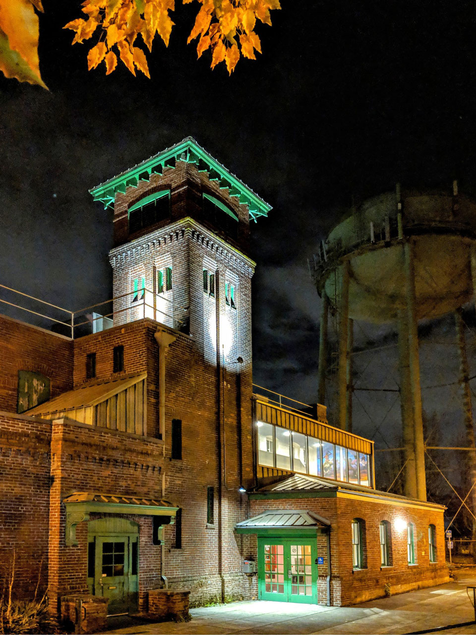 ifcc at night portland parks rec vert